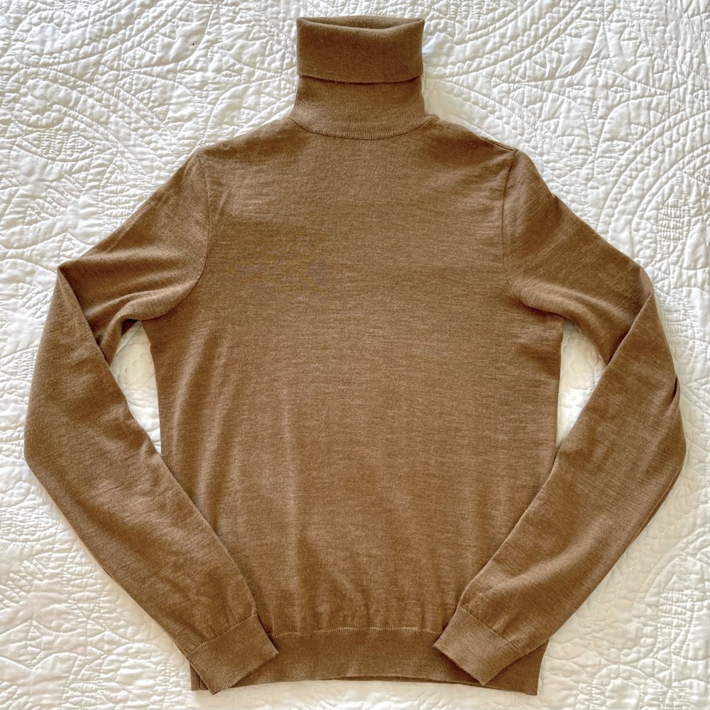 RALPH LAUREN COLLECTION Purple Label Cashmere Turtleneck Sweater Women’s M